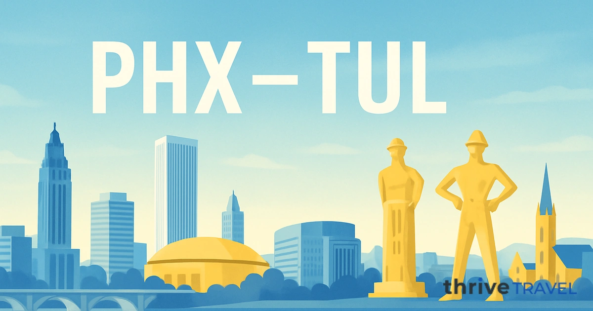 Phoenix to Tulsa
