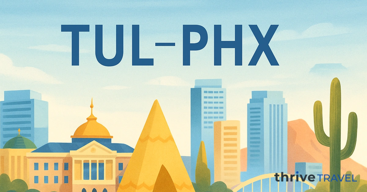 Tulsa to Phoenix