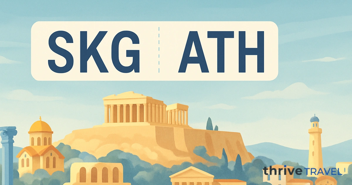 Thessaloniki to Athens