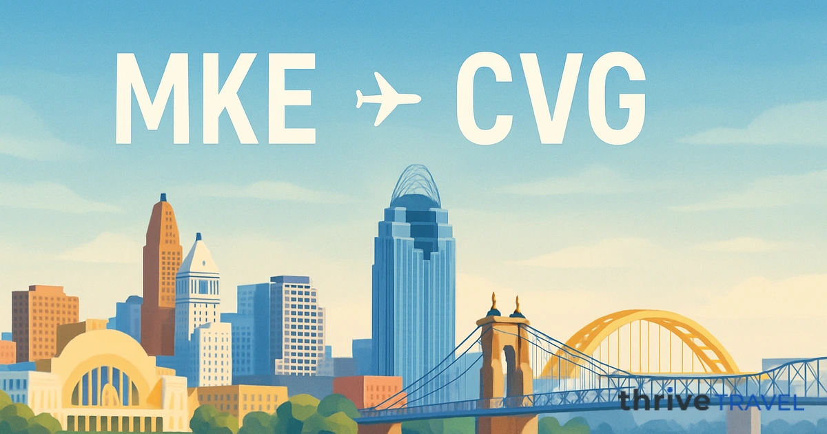 Milwaukee to Cincinnati