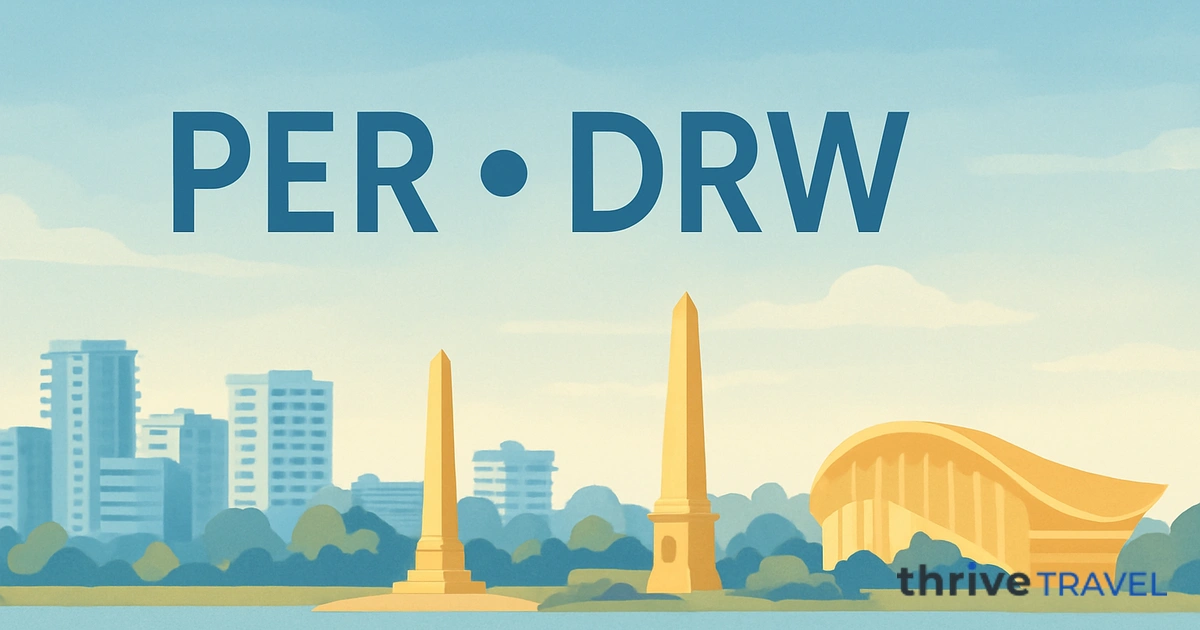 Perth to Darwin