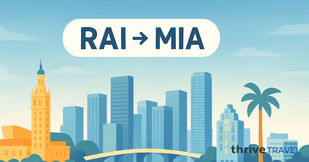 Praia to Miami