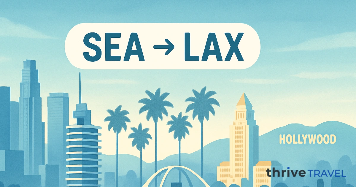 Seattle to Los Angeles