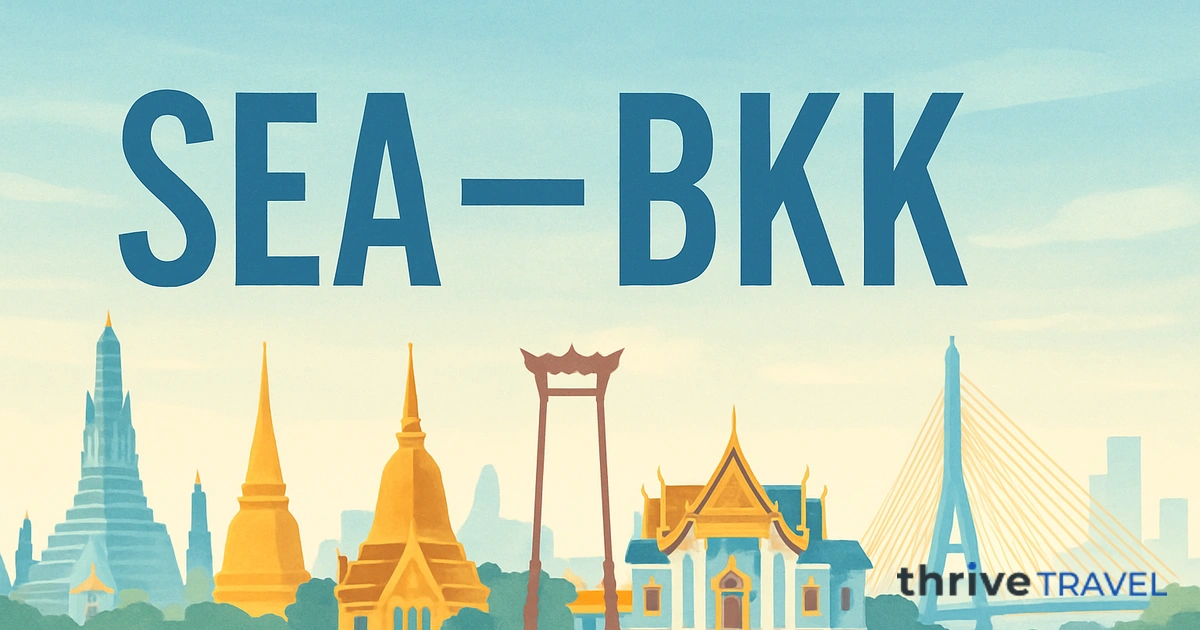 Seattle to Bangkok