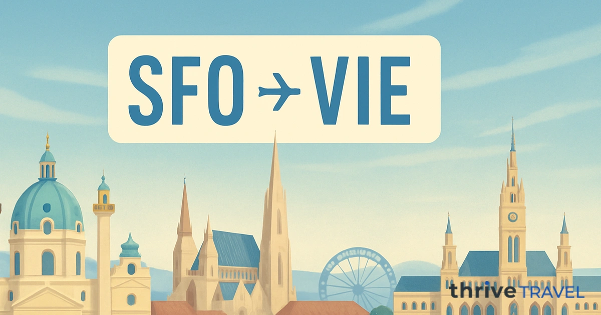 San Francisco to Vienna