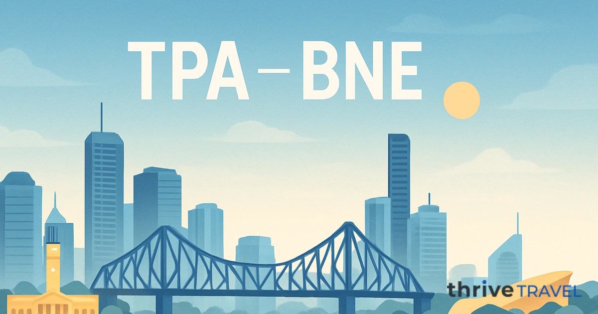 Tampa to Brisbane