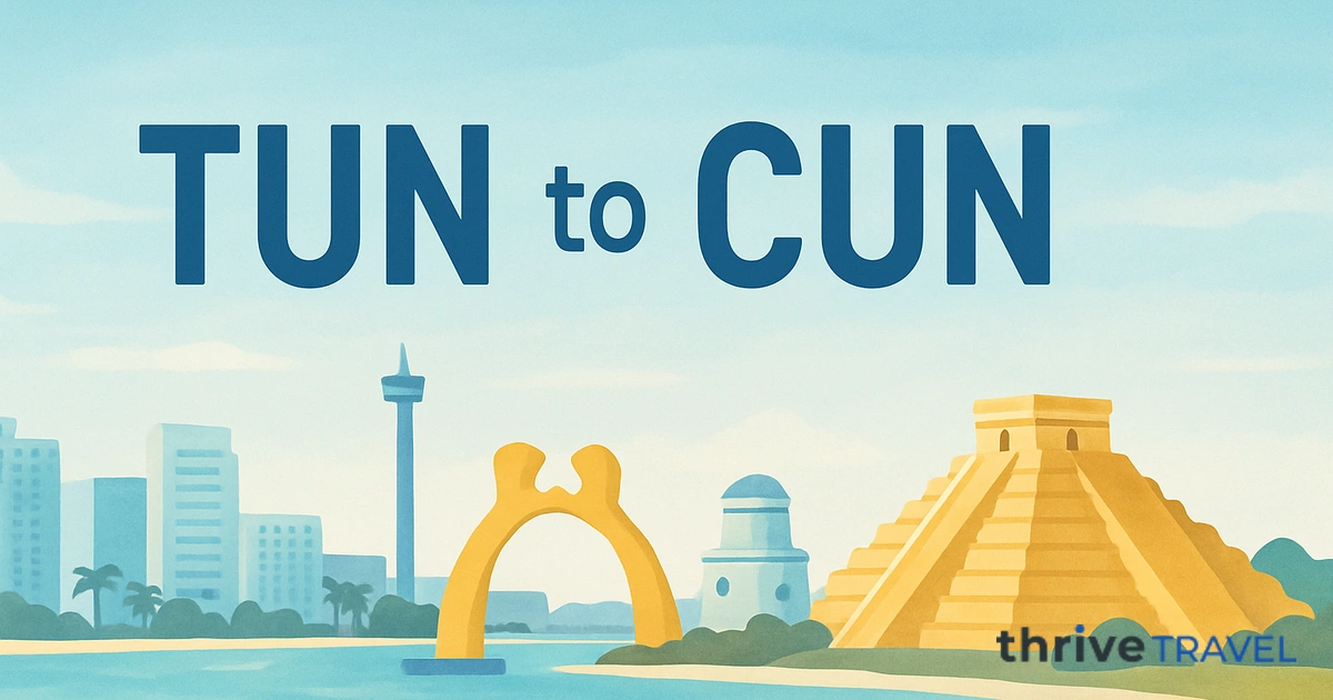 Tunis to Cancún