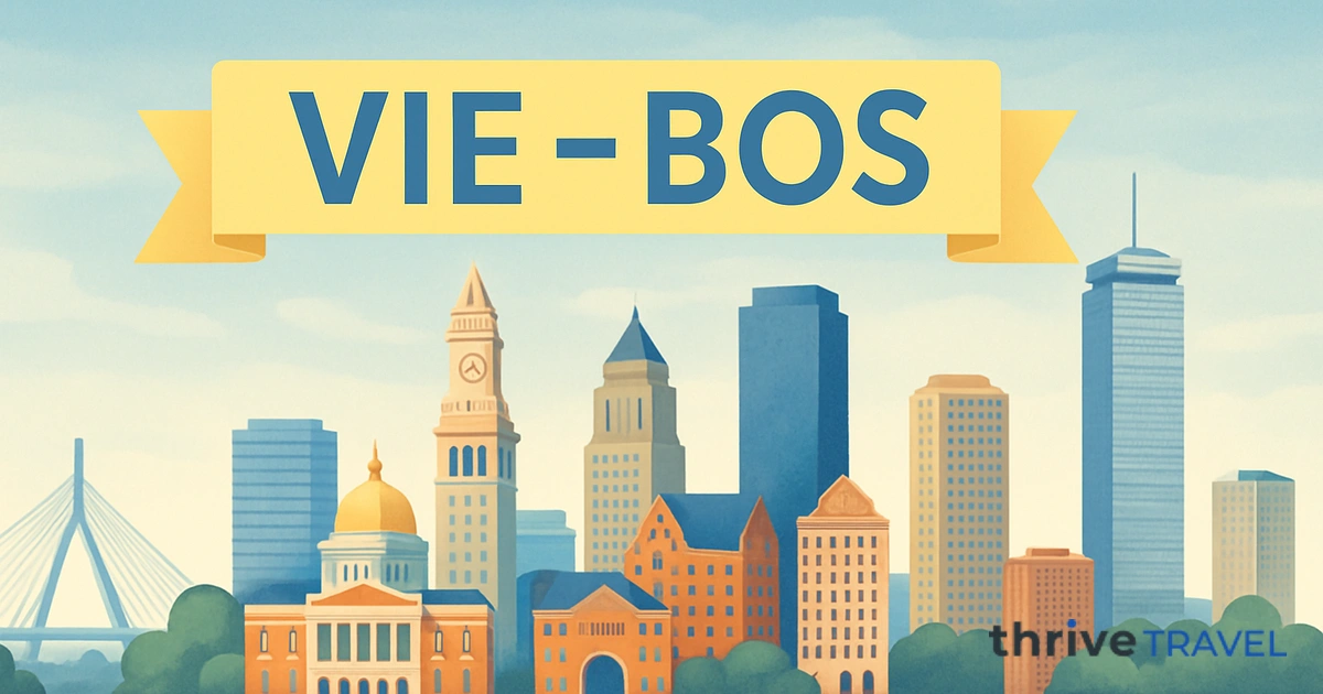 Vienna to Boston