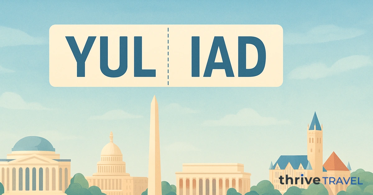 Montreal to Washington