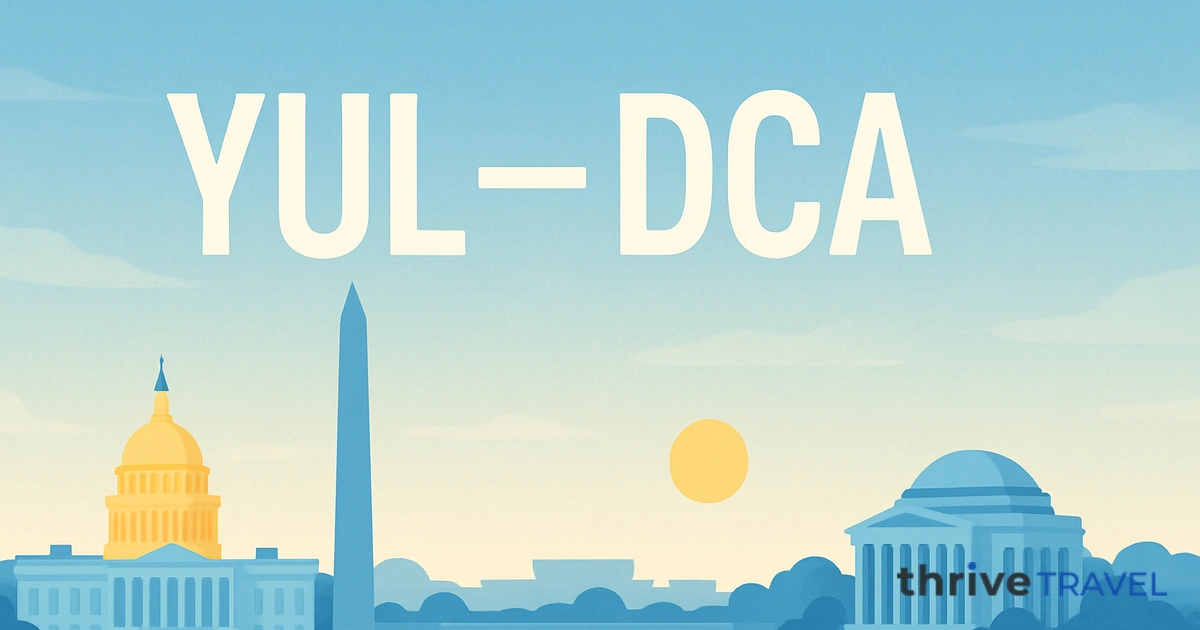 Montreal to Washington D.C.