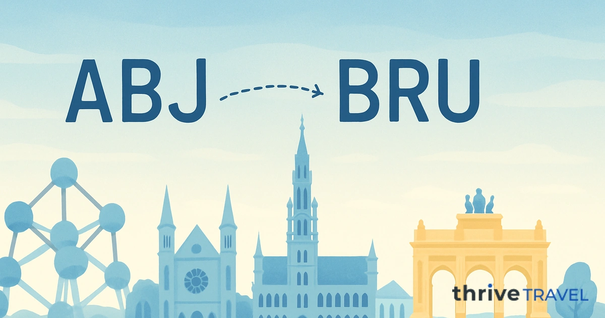 Abidjan to Brussels