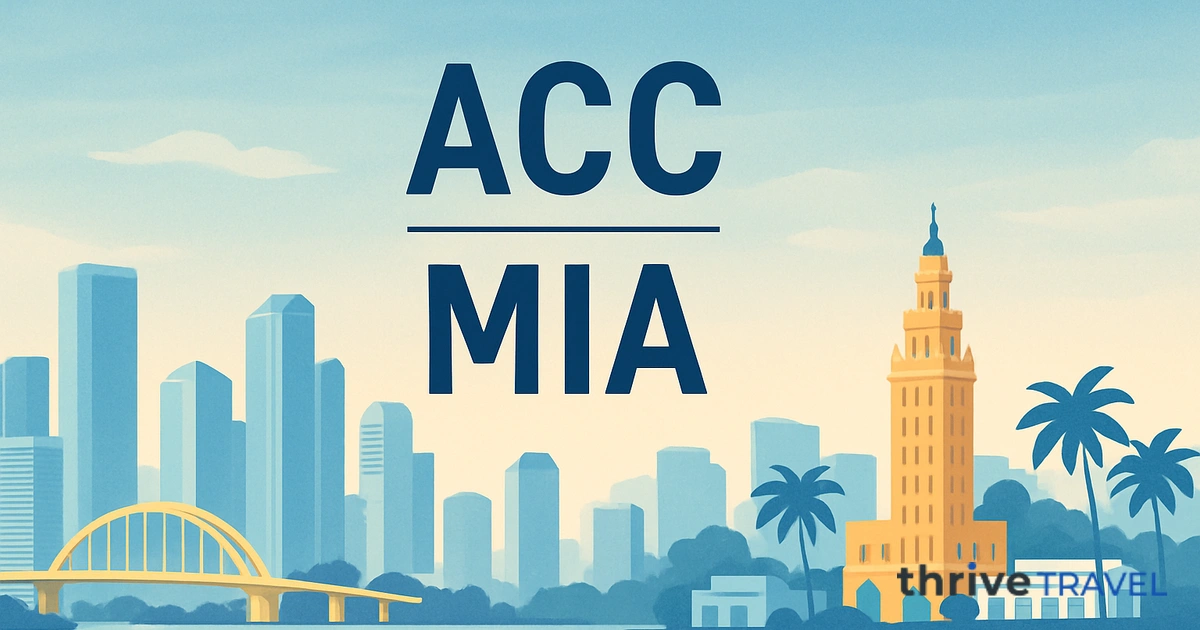 Accra to Miami