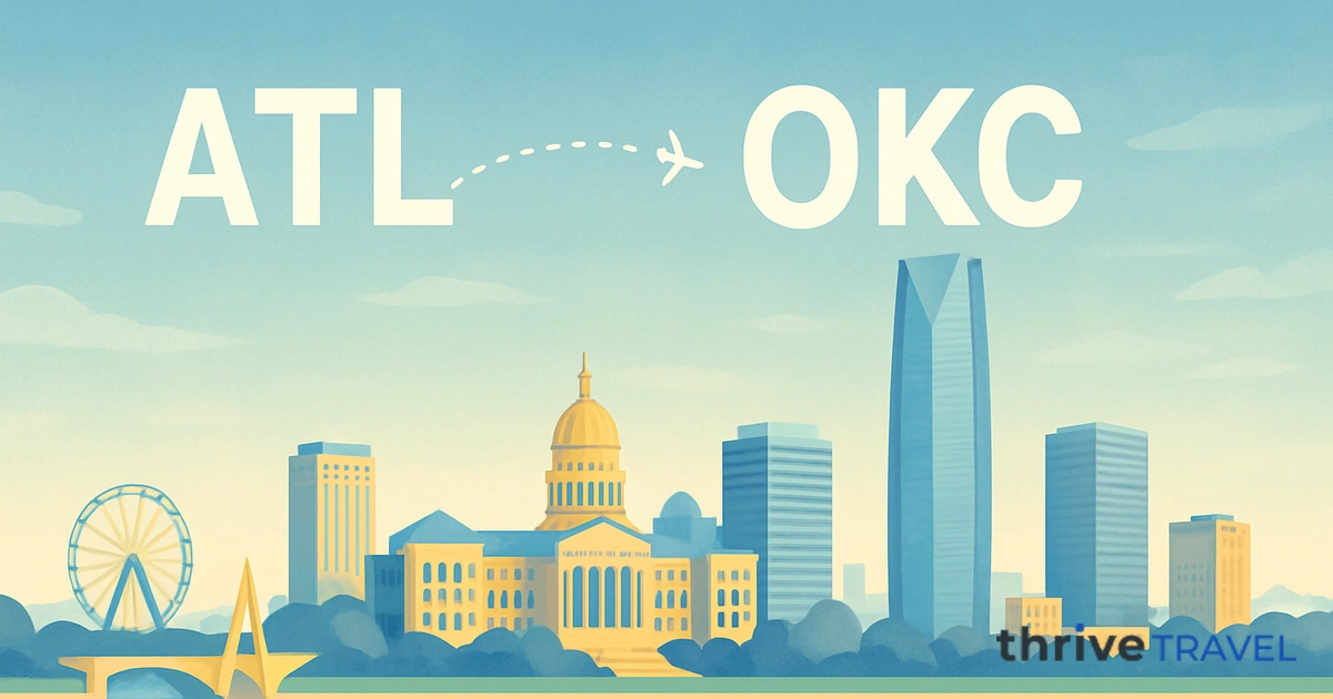 Atlanta to Oklahoma City
