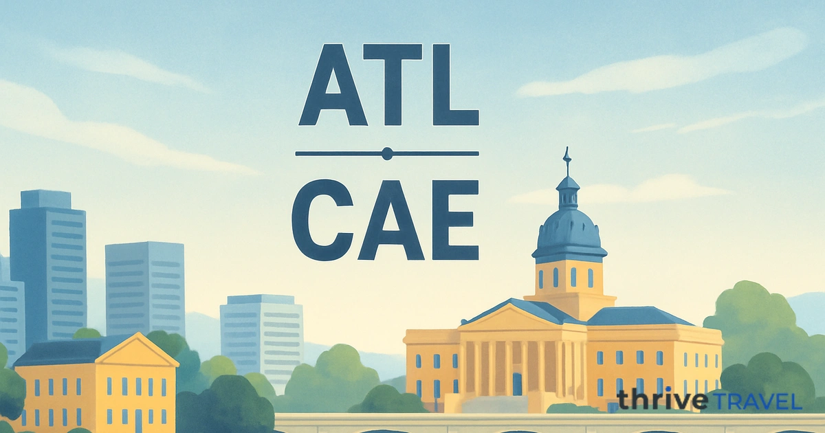 Atlanta to Columbia