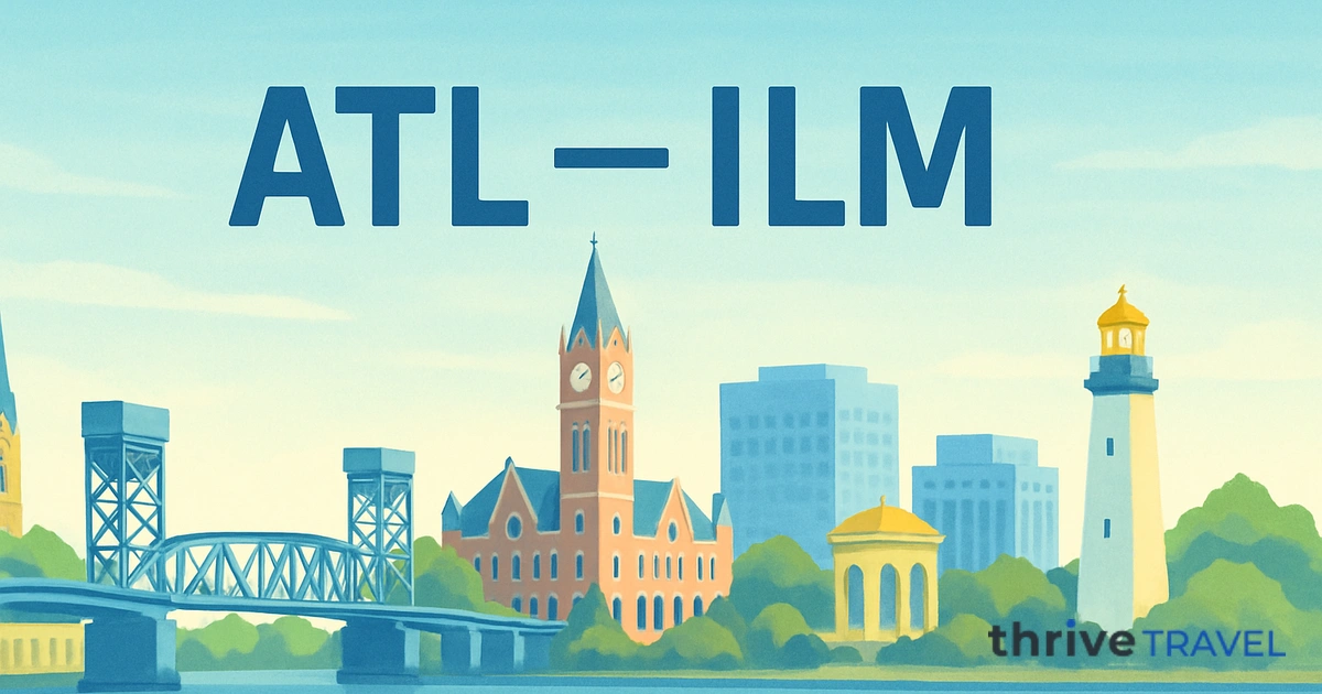 Atlanta to Wilmington