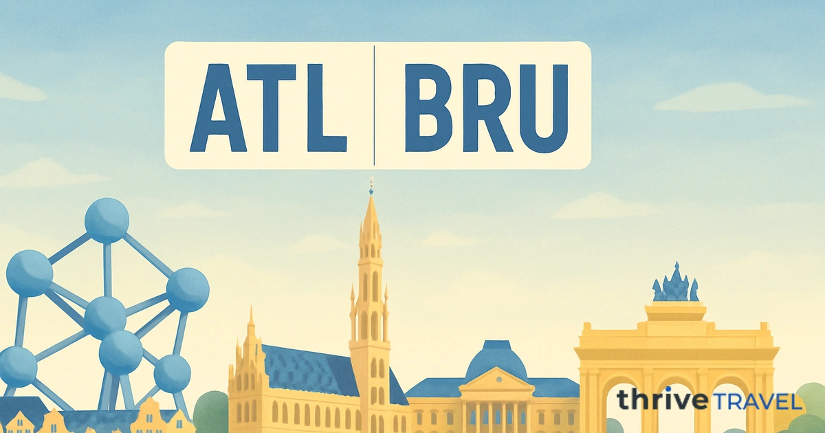 Atlanta to Brussels