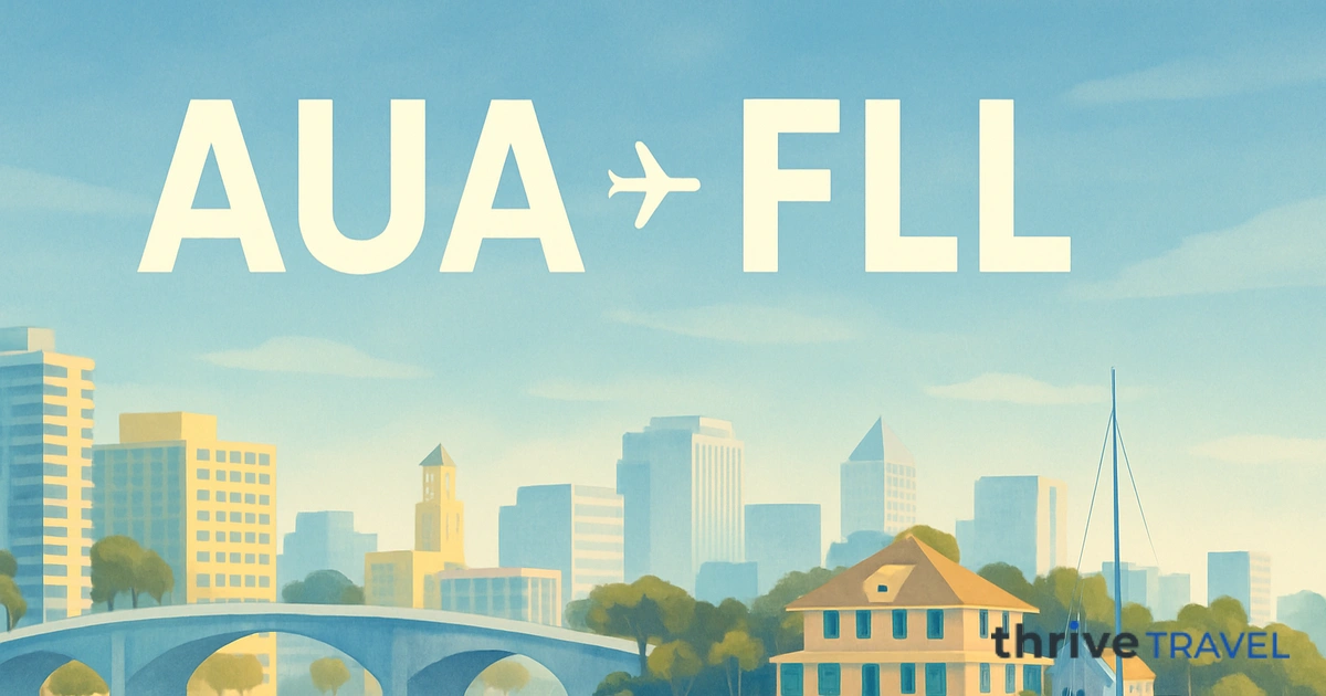 Aruba to Fort Lauderdale