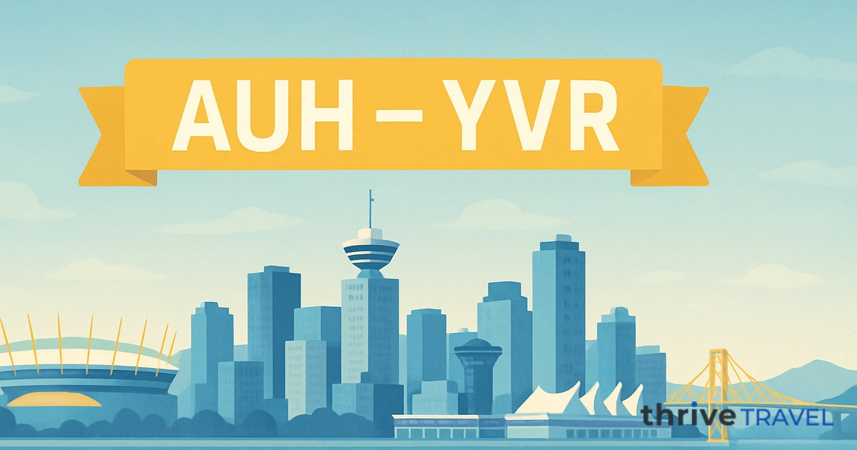 Abu Dhabi to Vancouver