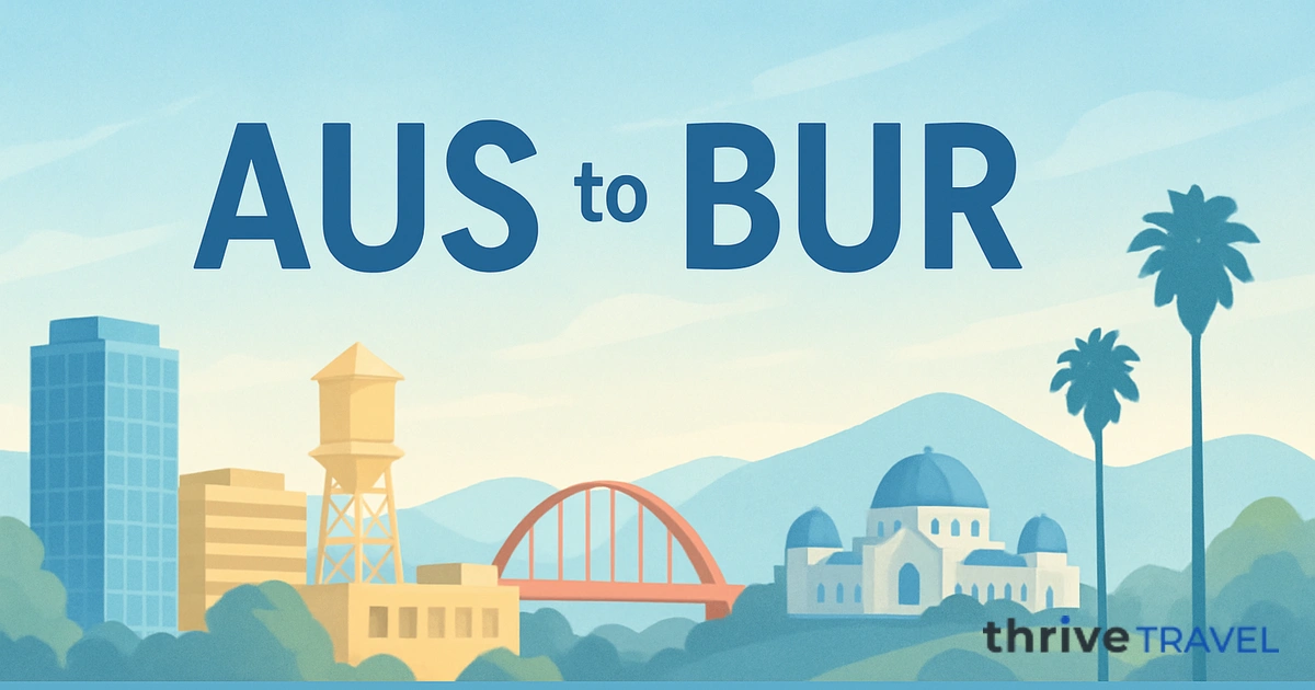 Austin to Burbank