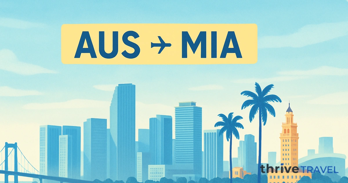 Austin to Miami