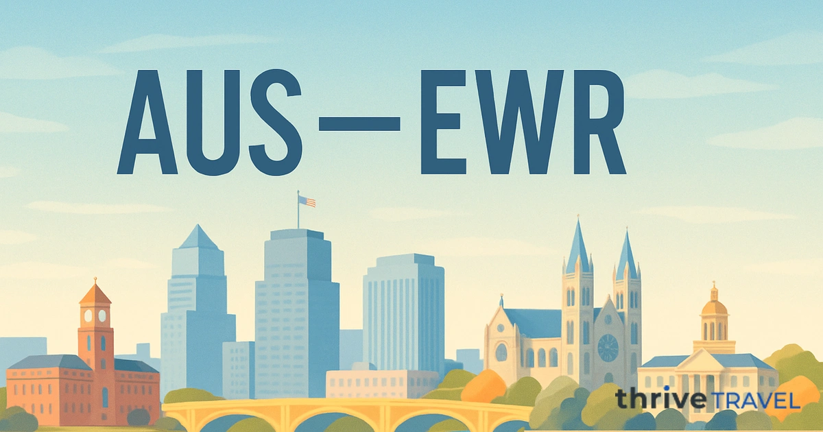 Austin to Newark