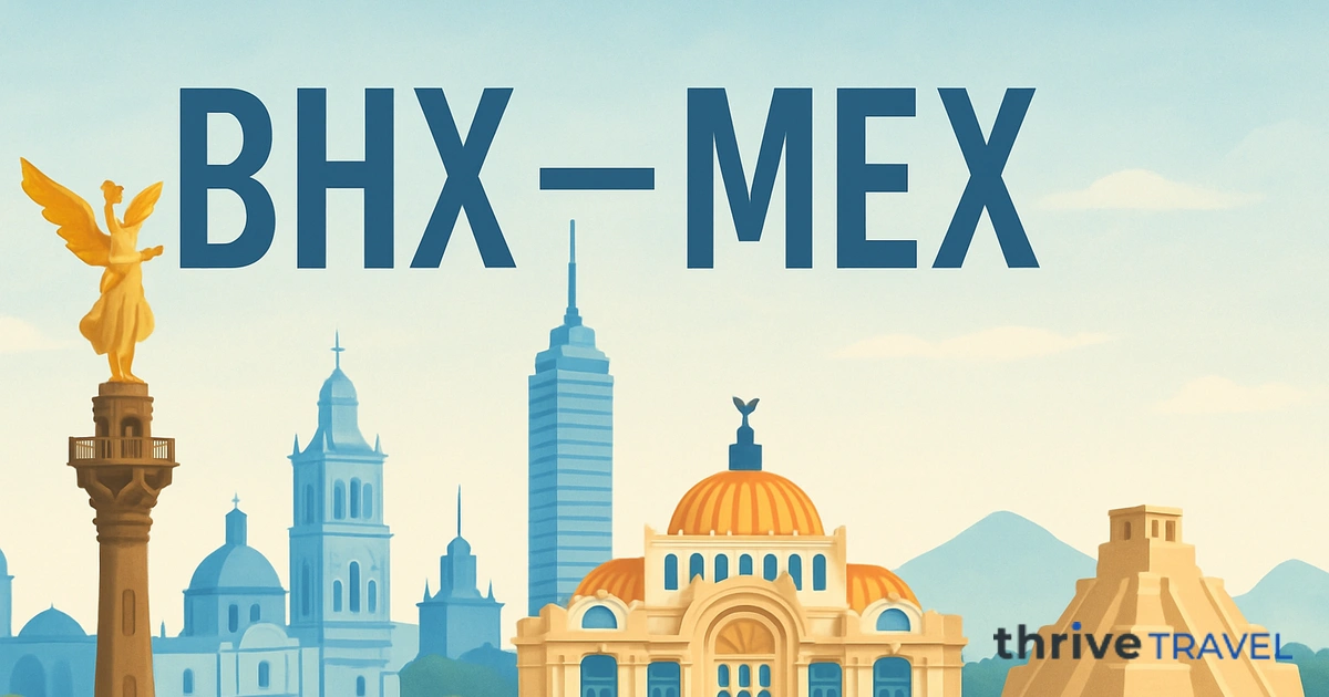 Birmingham to Mexico City