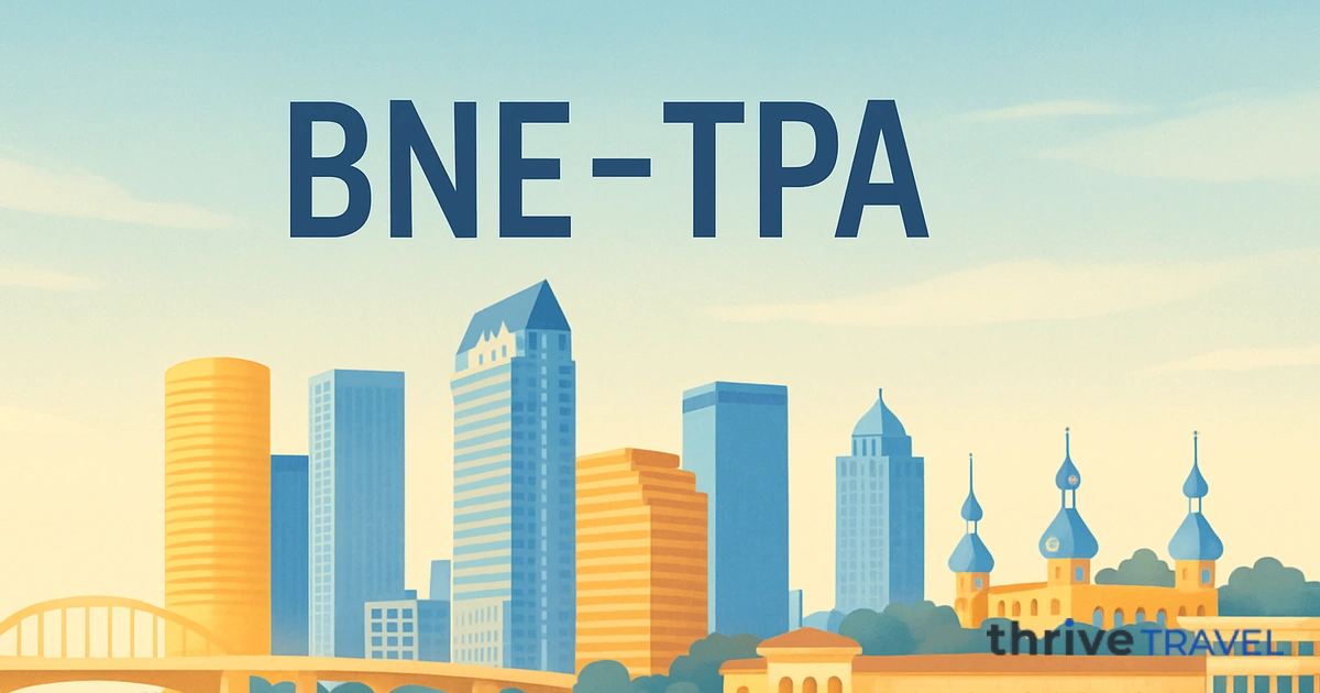 Brisbane to Tampa