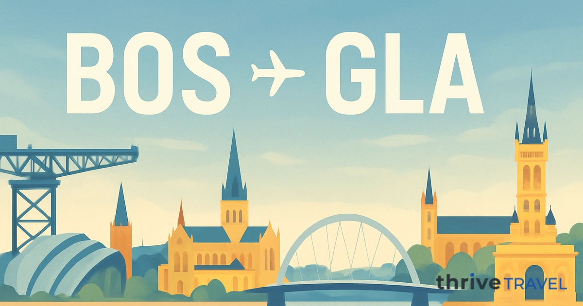 Boston to Glasgow