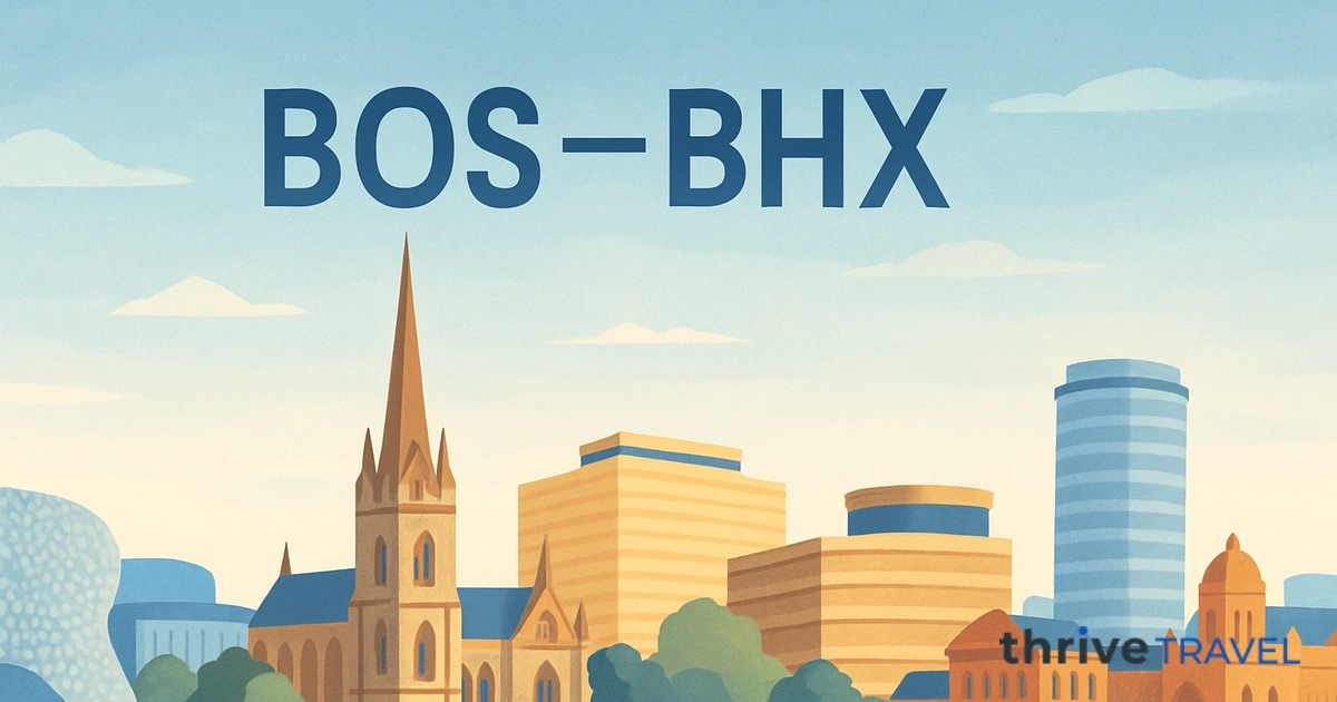 Boston to Birmingham