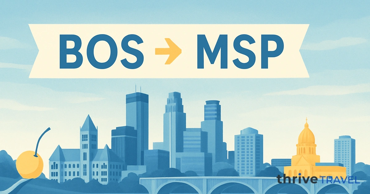 Boston to Minneapolis