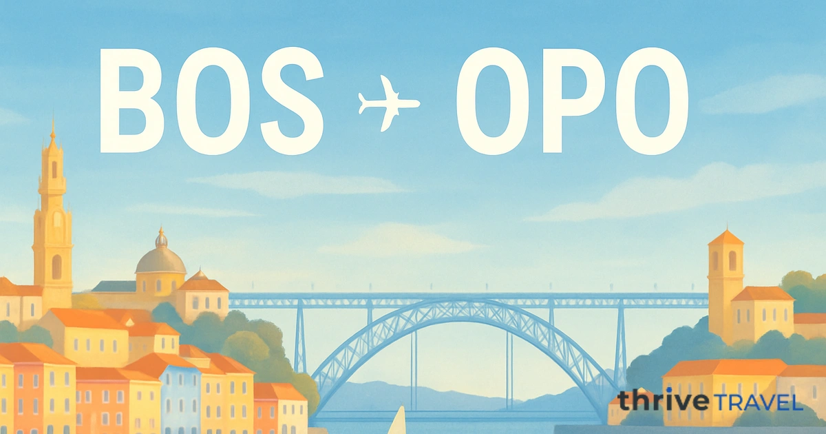 Boston to Porto