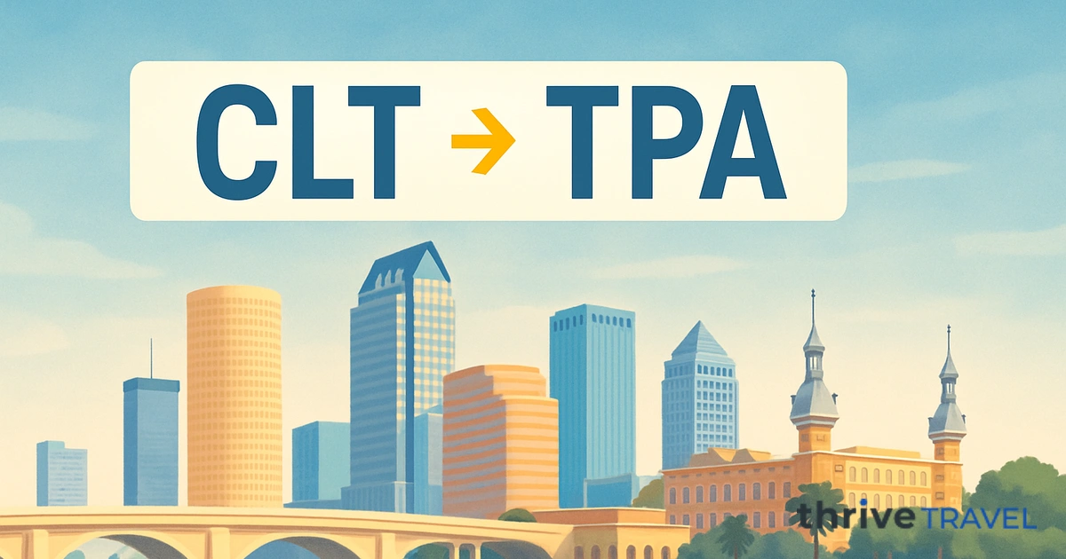 Charlotte to Tampa