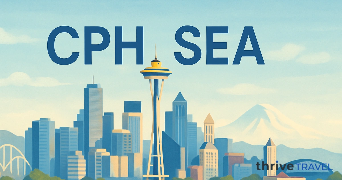 Copenhagen to Seattle