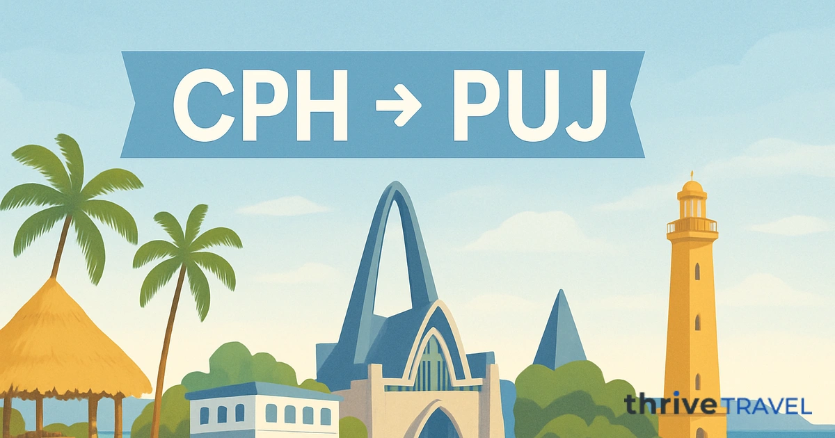Copenhagen to Punta Cana