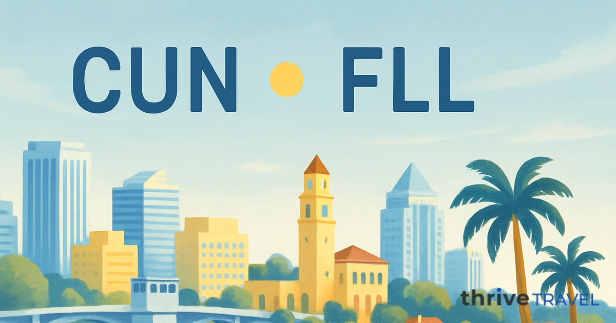 Cancun to Fort Lauderdale