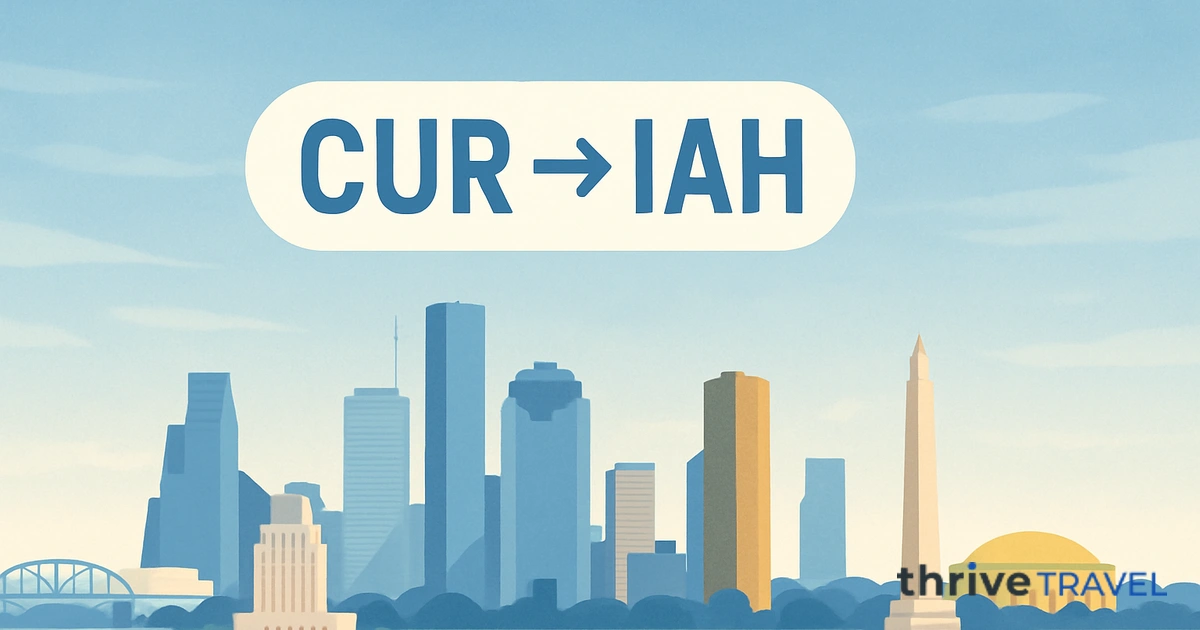 Curaçao to Houston