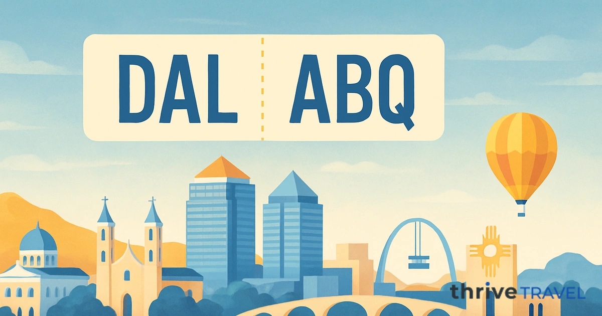 Dallas to Albuquerque