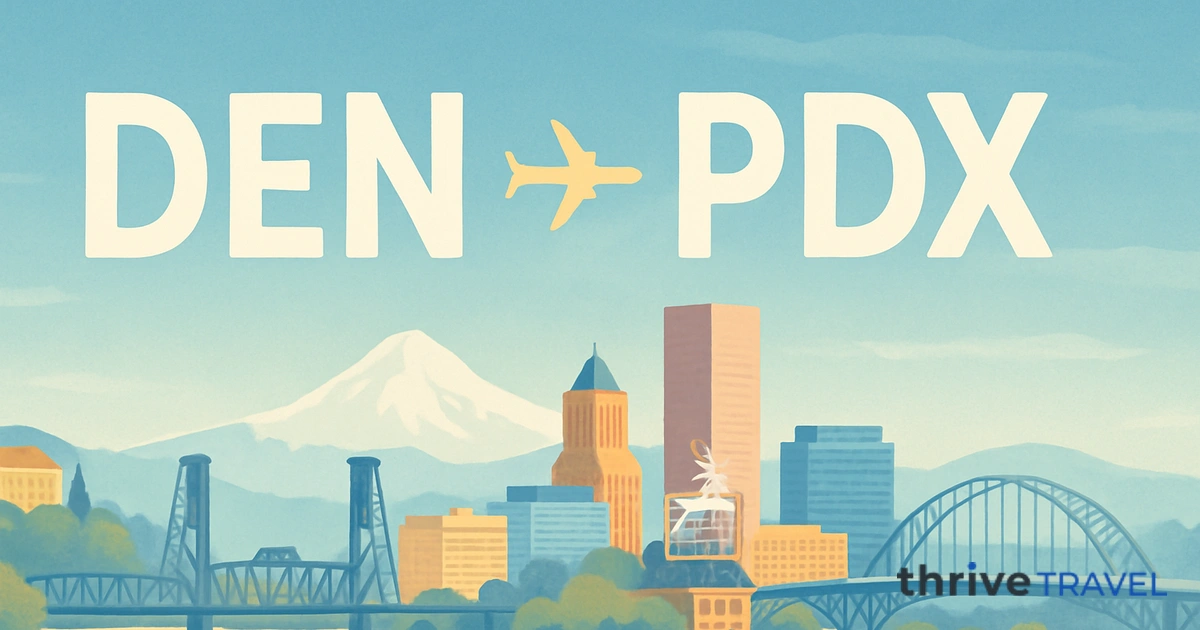 Denver to Portland