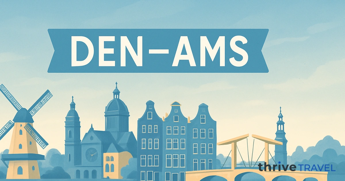 Denver to Amsterdam