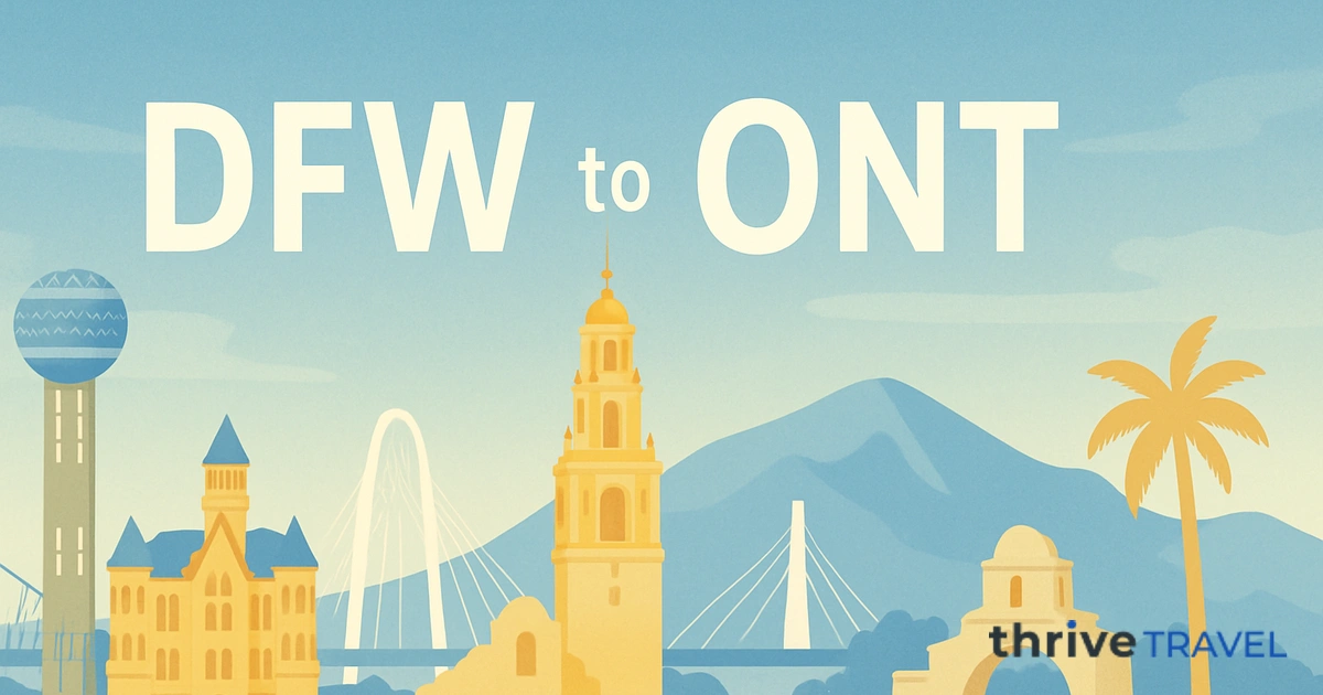 Dallas to Ontario