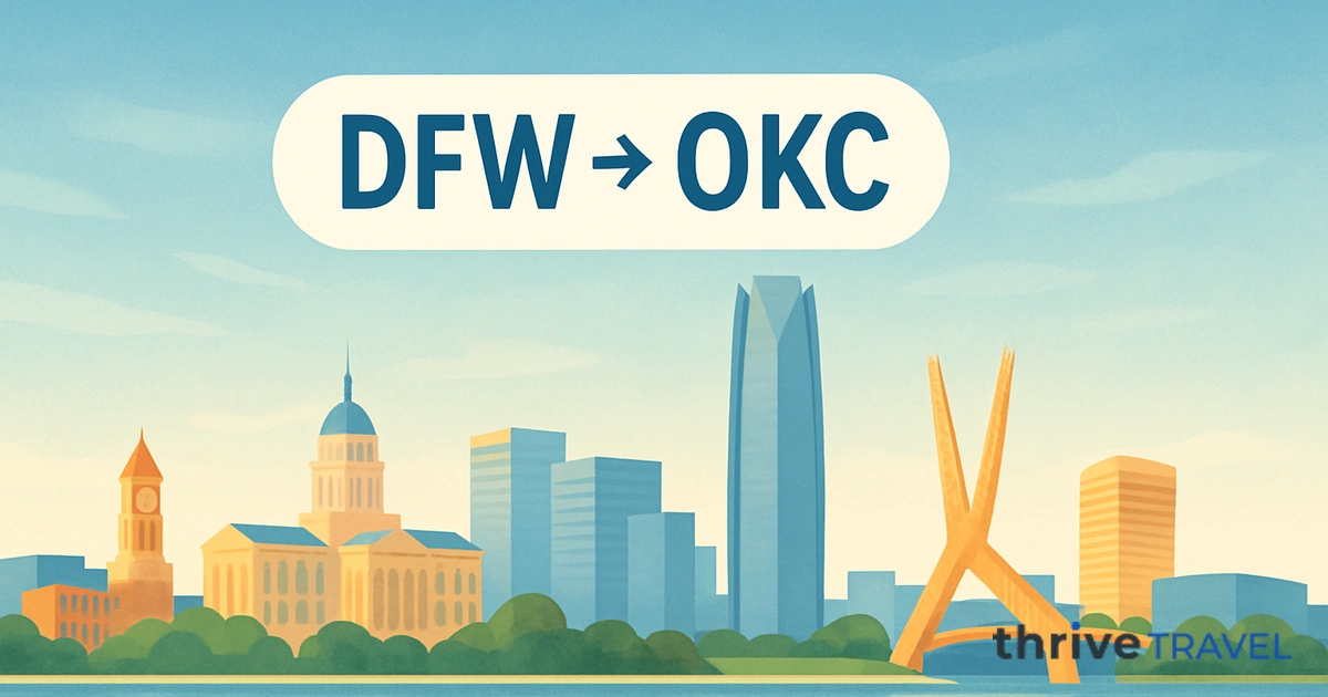 Dallas to Oklahoma City