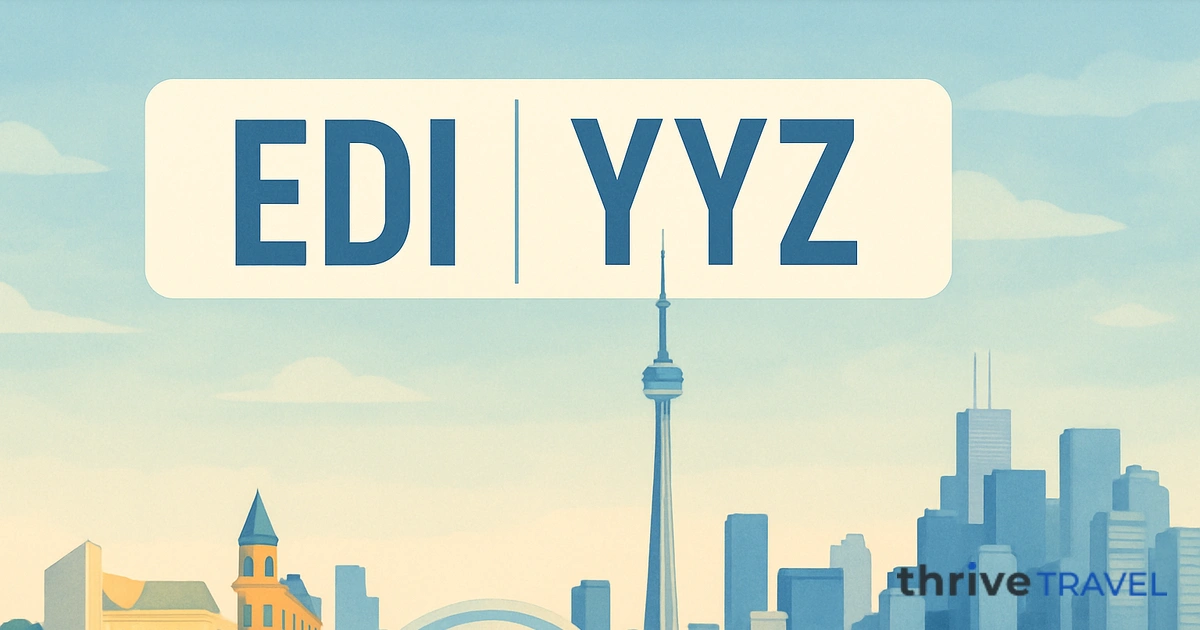 Edinburgh to Toronto