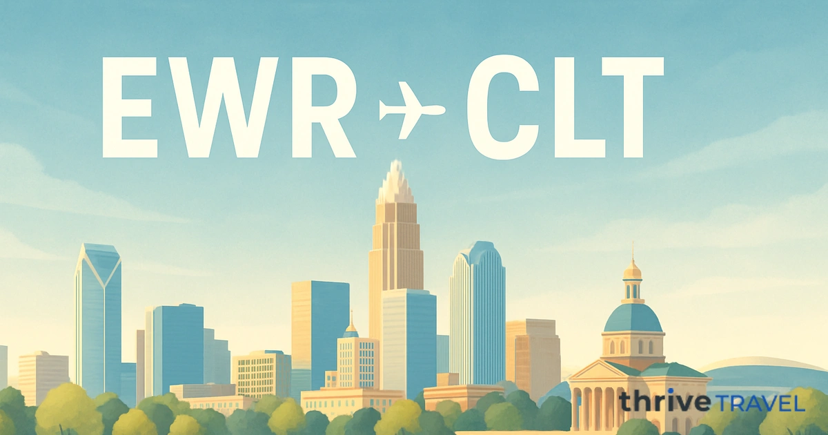 Newark to Charlotte