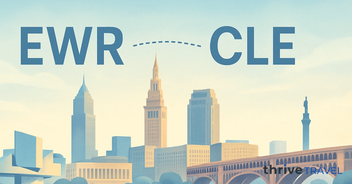 Newark to Cleveland