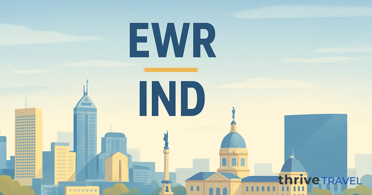 Newark to Indianapolis