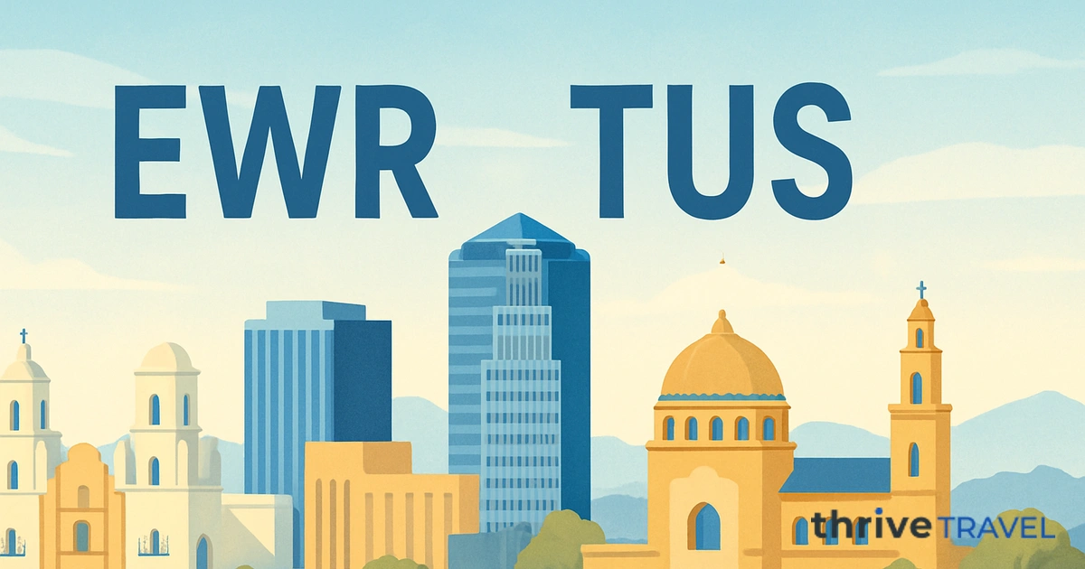 Newark to Tucson