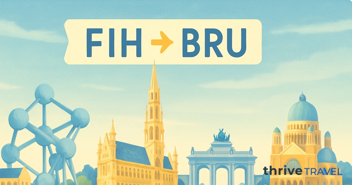 Kinshasa to Brussels