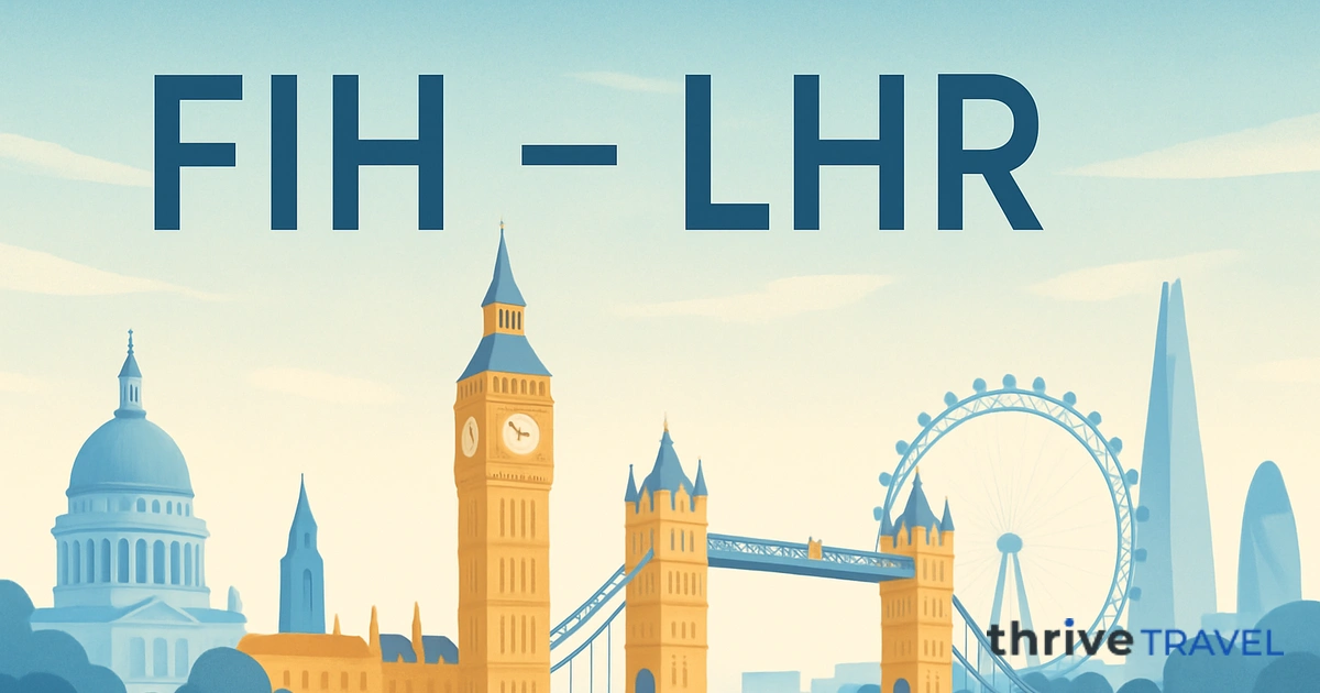Kinshasa to London