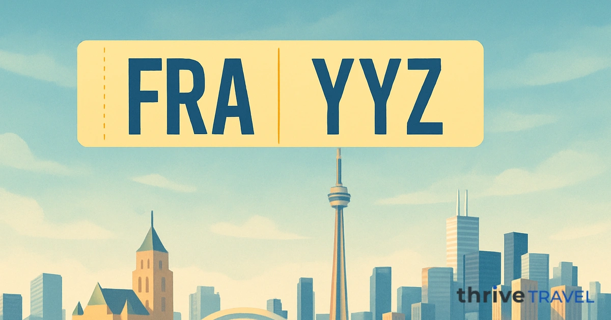 Frankfurt to Toronto