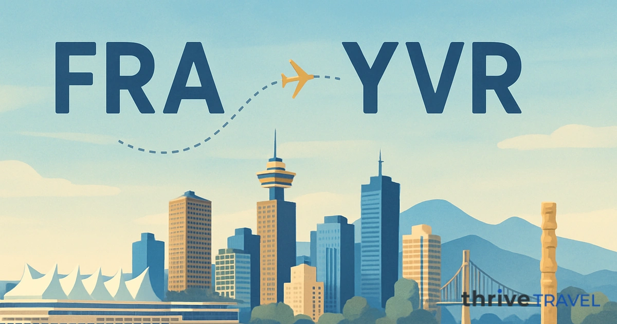 Frankfurt to Vancouver